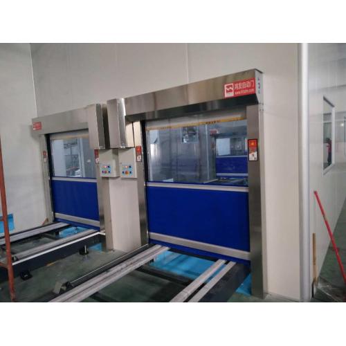 Industrial Automatic Rolling PVC Interior High Speed ​​Door