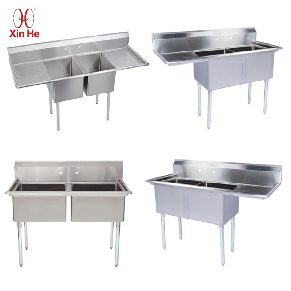 2 compartment sink