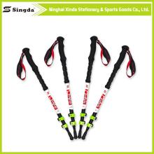 2016 newest one second professional speed lock carbon fiber hiking pole