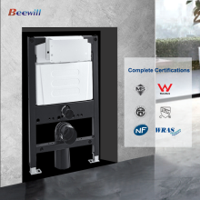 Modern In-Wall Cistern with Dual Flushing for Wall-Hung Toilets