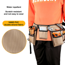 Portable Heavy Duty Waist Tool Bag for Electricians