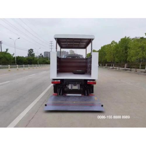 4x2 Closed barrel loading garbage truck