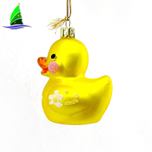 Christmas Yellow Duck Hanging Ornament