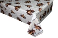 Plastic Rectangle Printed Tablecloth