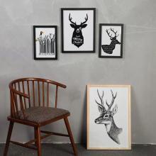 Restickable Magnetic Photo Frame - 12x16 inch for Home Gallery