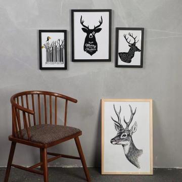 Restickable Magnetic Photo Frame - 12x16 inch for Home Gallery