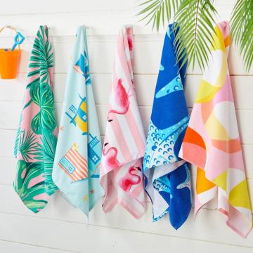 100% Cotton Kids Beach Towel for Bath Pool