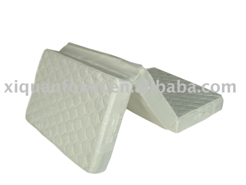 Folding foam mattress