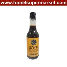 Naturally Brewed Japanese Soy Sauce in Glass and Pet Bottle with 500ml, 1L