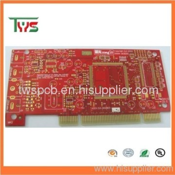 Fr4 Red Solder Mask Gold Finger Pcb Board?