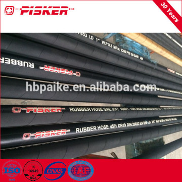 Flexible Hydraulic Rubber Hoses /High Pressure Rubber Hose Pipe /Hydraulic Hose SAE 100R1AT