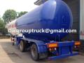 25T Tri-asse trasporto GPL semi-Trailer