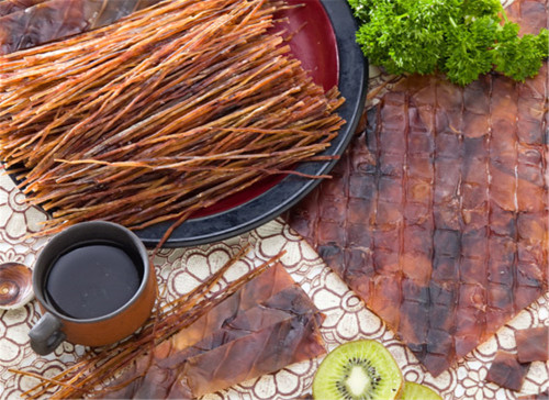 Delicious Dried Squid Strips Seafood Squid Dried