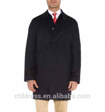 2014 new arriving black 100% cashmere mens overcoat