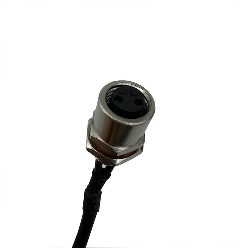 M8 Metal 2pin Female Male Panel Mount Waterproof Connecto