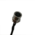 M8 Metal Female Male Panel Mount Waterproof Connecto