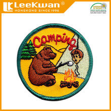 Custom Scouts Camping Embroidery Patch,Campground Embroidered Sew-on Patch