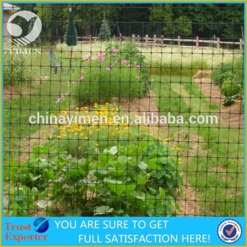 Plastic deer fence animal netting