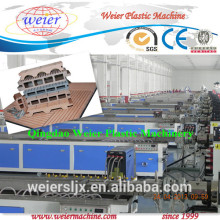 PVC Wood Plastic Composite Fabricating Machine for Door Window Floor Profiles