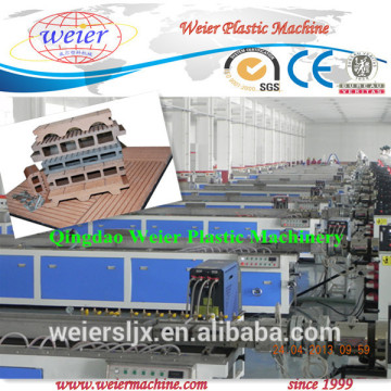 PVC Wood Plastic Composite Fabricating Machine for Door Window Floor Profiles