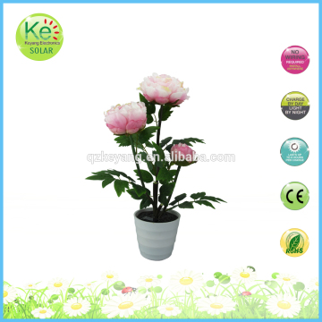 Garden lighten flowers solar auto-sensing led street light