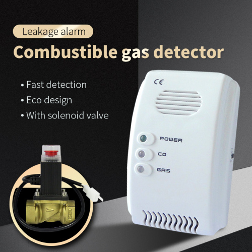 Alarma de sensor de gases múltiples de propano y butano detector de gas co