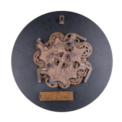 Large Wooden Hanging Wall Clock