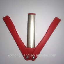 Outdoor Camping Survival knife sharpener Folded diamond sharpener Oval shape diamond sharpener supplier