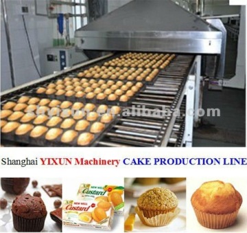 popular cup cake machines semi automatic cake production line