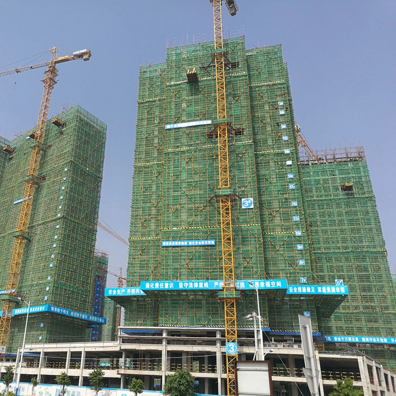 HDPE 160GSM Green Color Scaffold Net