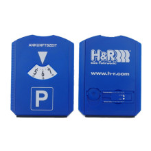 Customized Ice Scraper with Car Parking Timer, Clock Disc in Blue Color for Germany