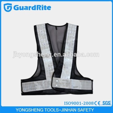 GuardRite Brand 3M reflective vest with led light, 3M reflective safety vest with led light