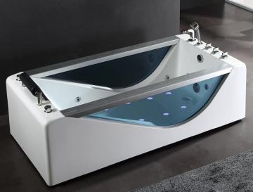 Lasco Luxury Bathtub Transparent Whirlpool Massage Bathtub
