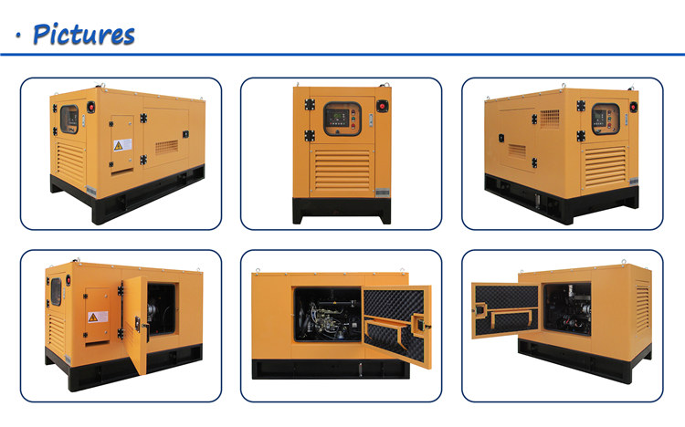 Factory CE Approved 15 kVA Silent Diesel Generator Set