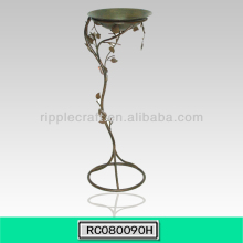 Outdoor Garden Iron Bird Bath