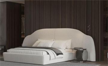 King Size Beds cloth bed modern soft bed