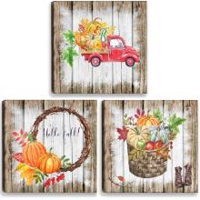 Seni Wall Canvas Farmhouse Labu