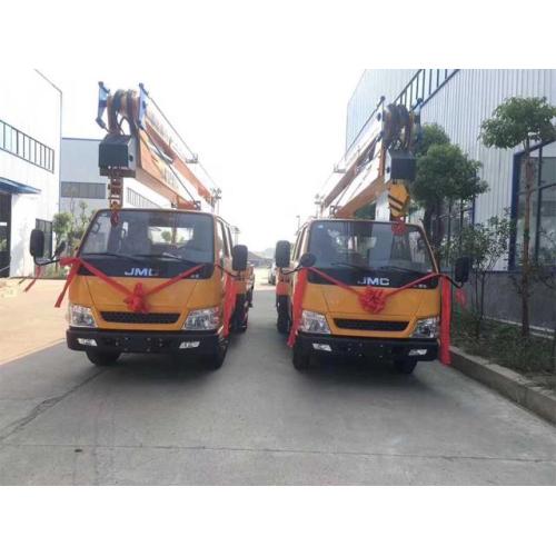 JMC16M Teleskopik Boom Platform Tinggi Truk Kerja Aerial