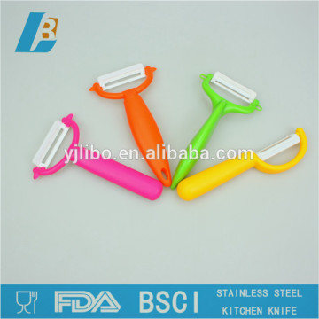 hot selling ceramic vegetable peeler with pp handle