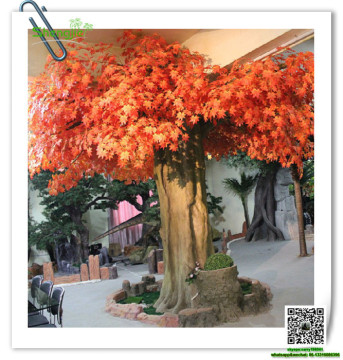SJFS-03 artificial plants and trees wedding wishing tree artificial red maple tree