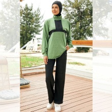 2024 New Modest Active Wear Hijab Muslim Sports Clothing Set