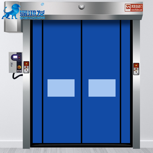 PVC Auto- Recovery High Speed Zipper Door