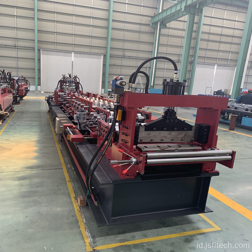 Desain Tugas Berat CZ Purlin Roll Forming Machine