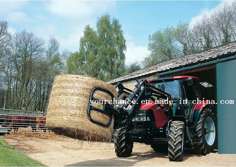 Ce Approved Europe Hot Sale Quick Hitch Type Bale Grab for 25-180HP Wheel Farm Tractor Front End Loader Made in China