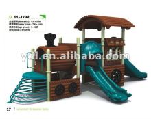 Commercial wooden playground equipment