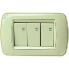 SK3003M1 Three Gang Switch with Lamp/ Wall Switch