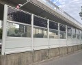Photovoltaic pv noise barriers