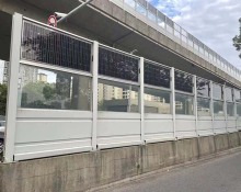 Photovoltaic pv noise barriers