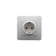 Germany EU Standard Quadruple Wall Switch 16A 250V for Home Lighting Control