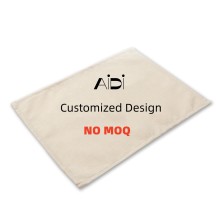 High Quality Customizable Linen Print Placemats